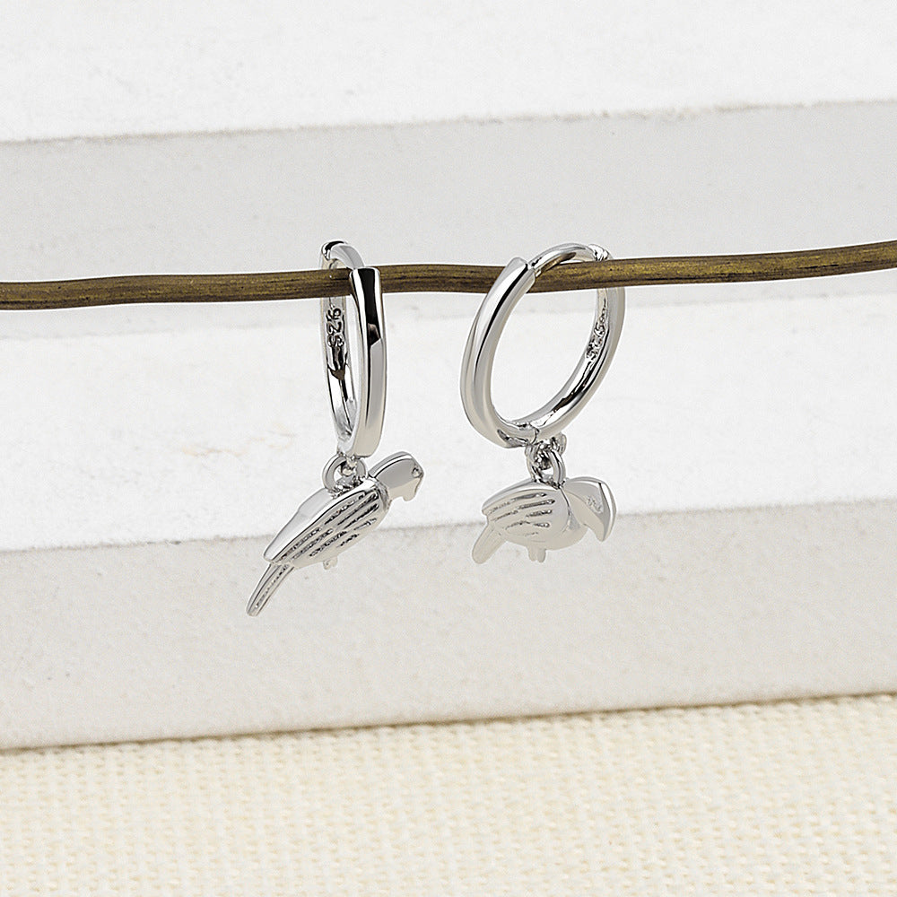 Owl Lark Earrings Natural Wind Earrings Earrings