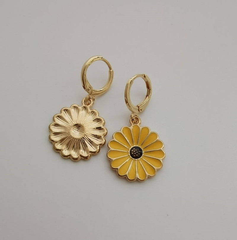 Summer Earrings Yellow Earrings