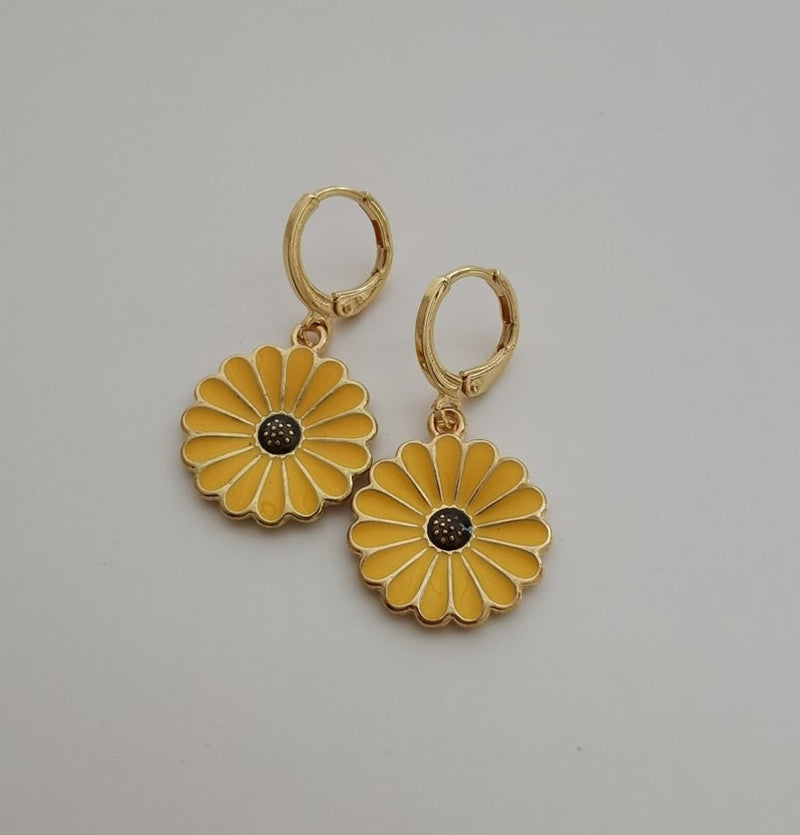 Summer Earrings Yellow Earrings