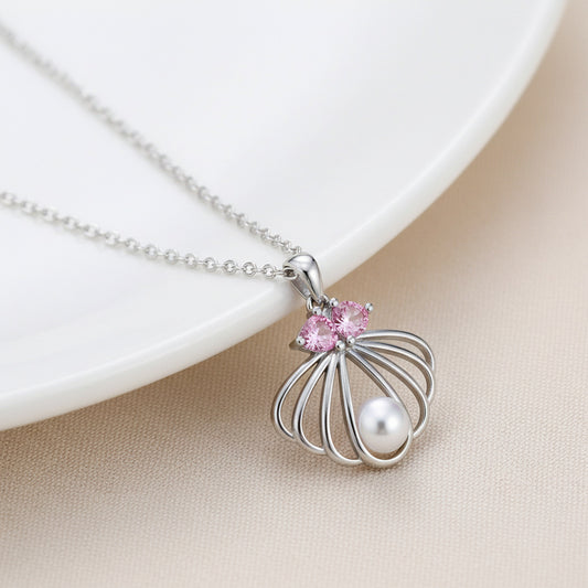 Mermaid Princess Shell Necklace For Women