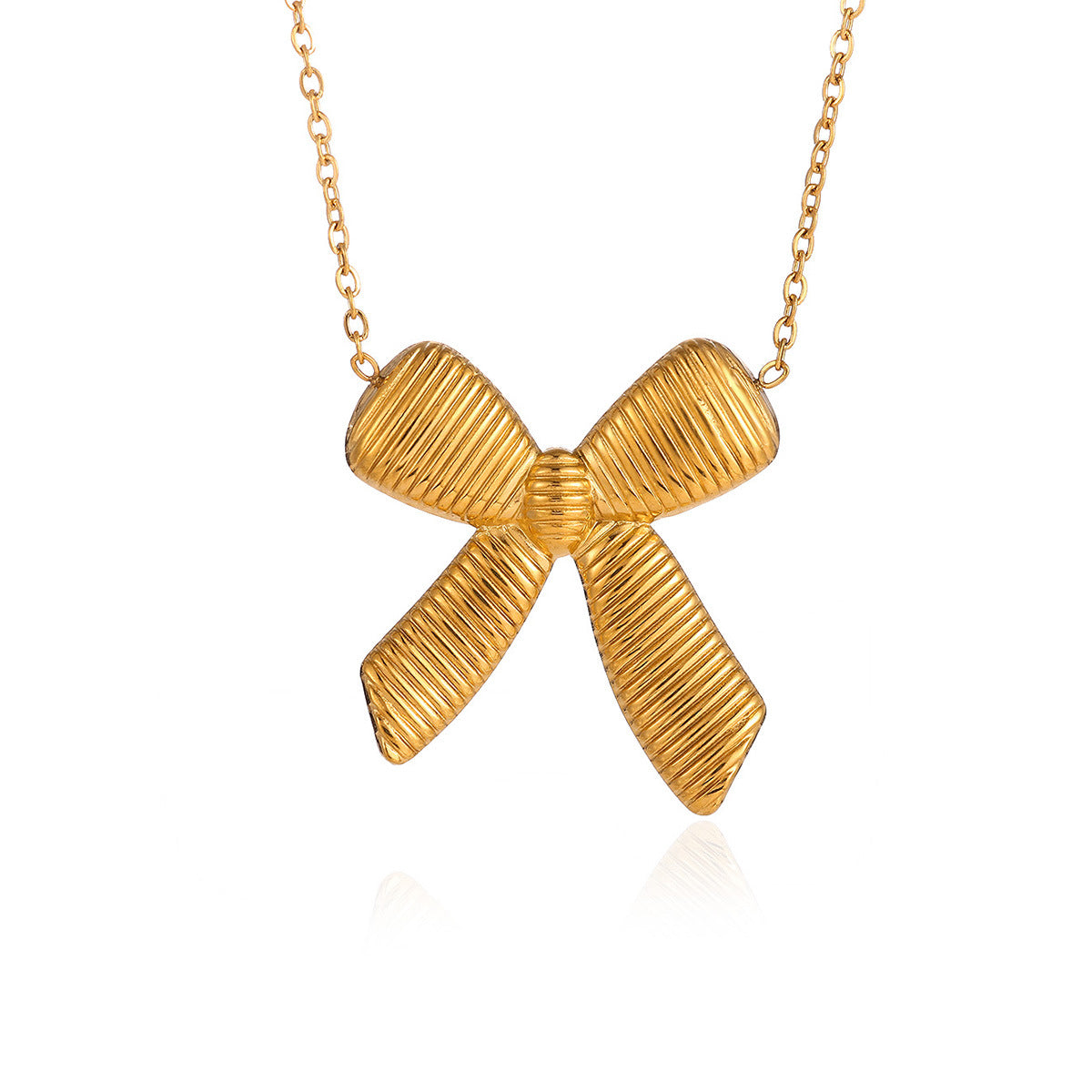 Statement Geometric Bow Tie Necklace That Wont Fade