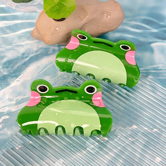 Cute Cartoon Frog Hair Clip Creative Accessories For Women